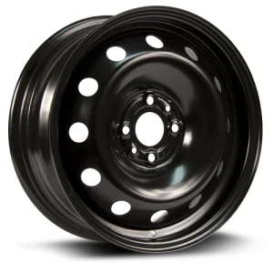 RTX Wheels – Steel Wheel – Black – 15″x6″ 40mm – All weather Wheels – X47500